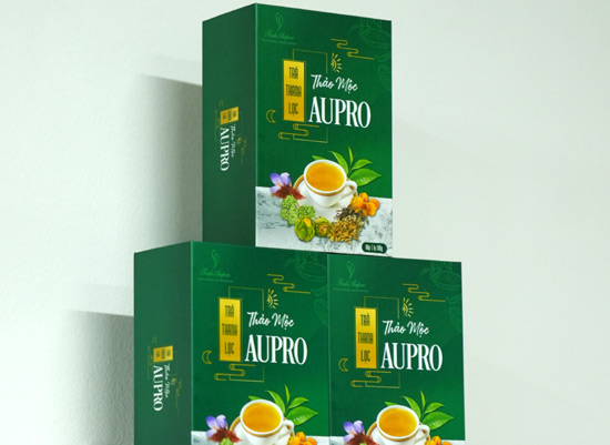 Trà thanh lọc thảo mộc AUPRO
